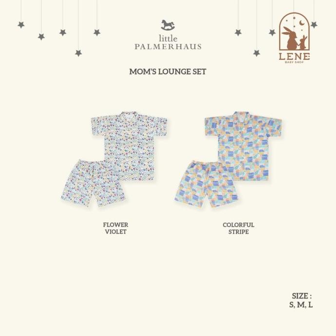 Mom'S Lounge Wear Set By Little Palmerhaus (Setelan Ibu)