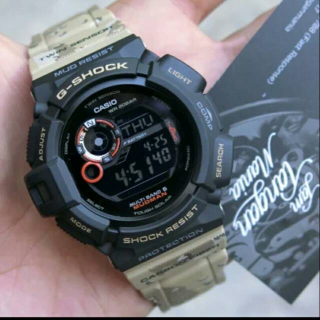 g shock mudman camo