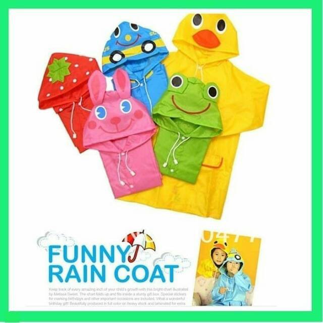 AS Jas Hujan Anak Funny Rain Coat