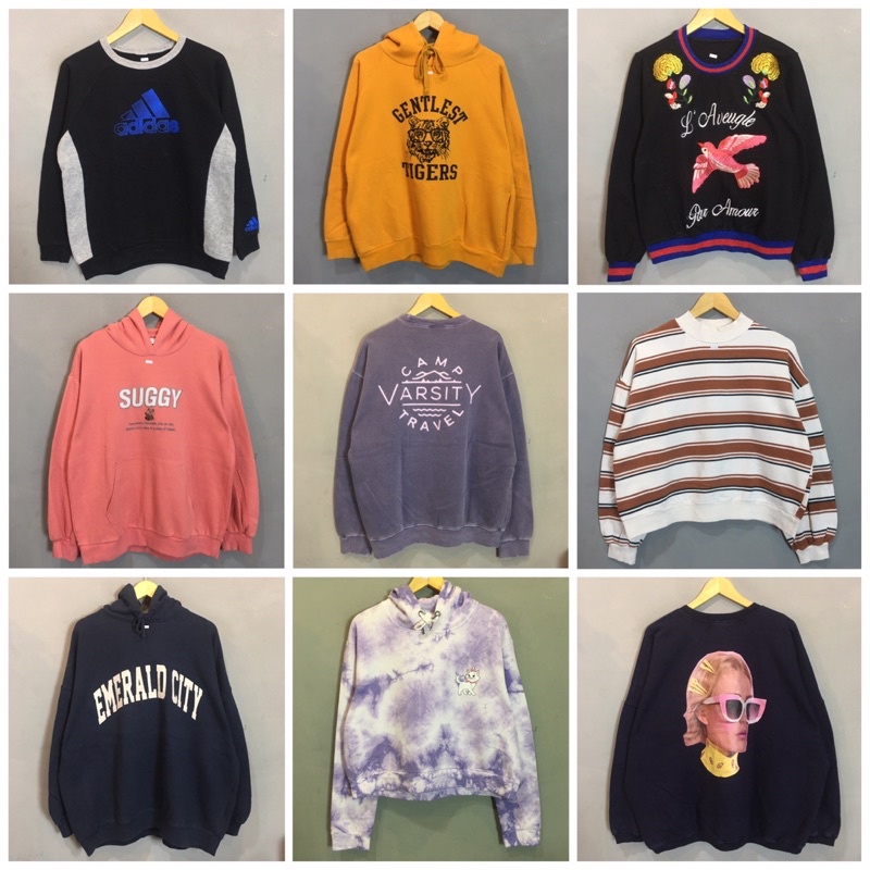 (6)hoodie crewneck sweater kaos kemeja