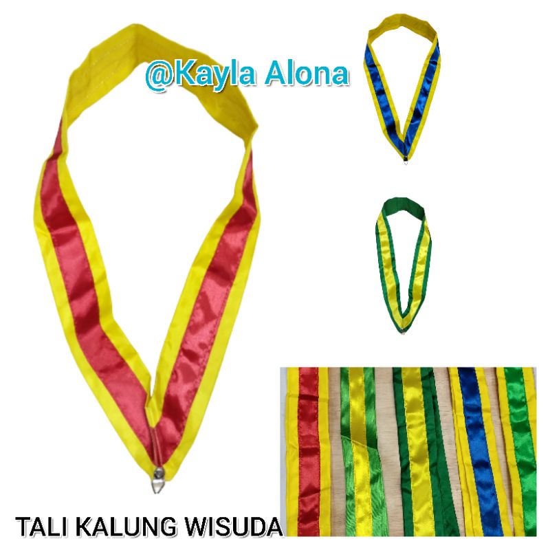 TALI KALUNG WISUDA bahan SATIN