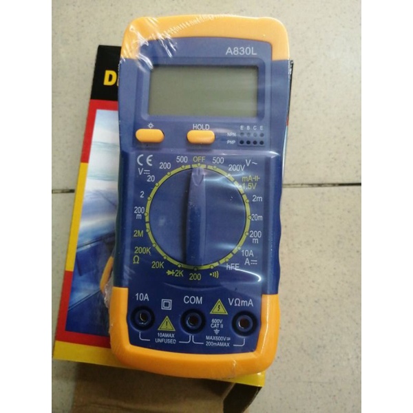 Digital multitester multimeter avometer A830L Visero