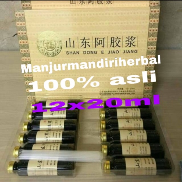 SHAN DONG E JIAO JIANG fufang fu fang ejiao jiang original obat penambah darah&trombosit