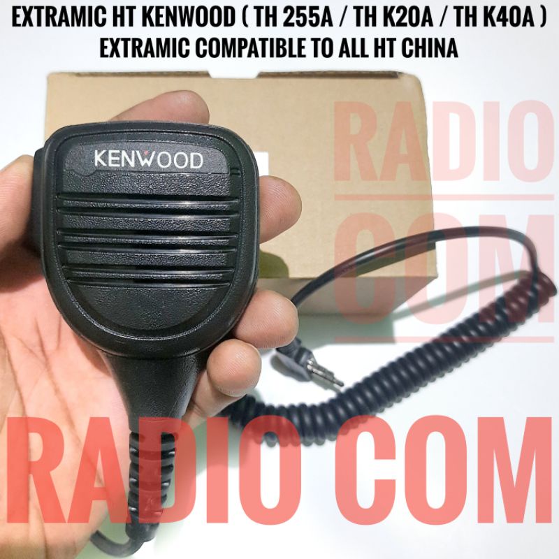 EXTRAMIC HT KENWOOD TH K20A TH 255A EXTRA MIC HT WEIRWEI BAOFENG VOXTER LUPAX ALL HT CHINA