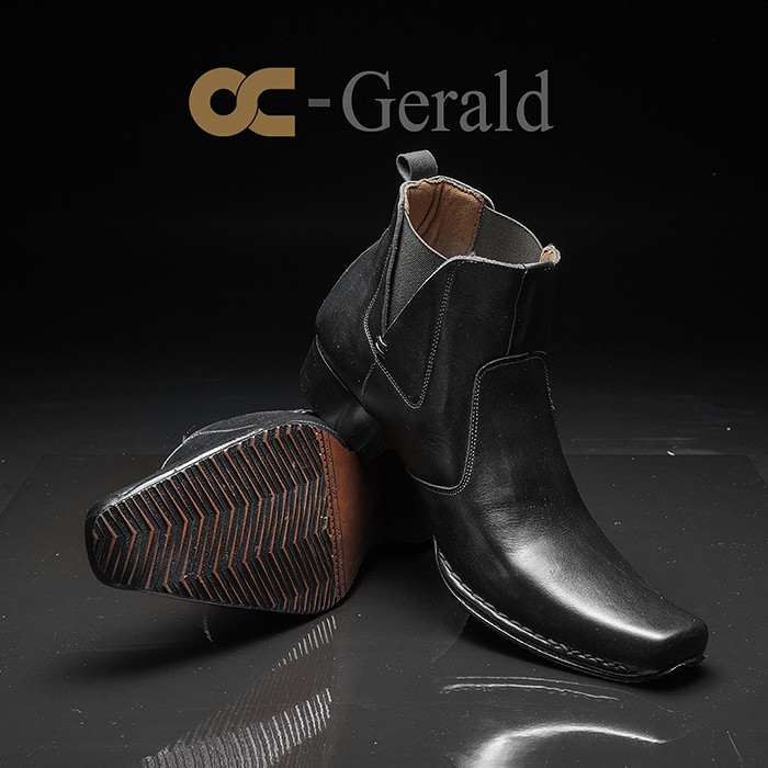 OC-GERALD BEST SELLER SEPATU PRIA KULIT ASLI