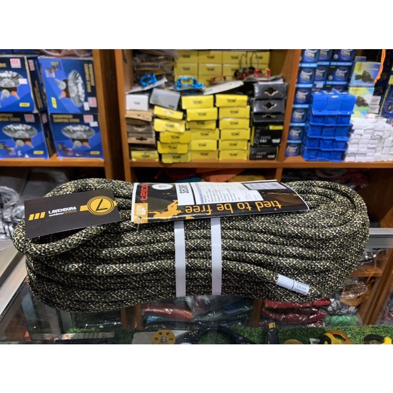 Karmantel tendon statis 11mm contract rope karmantle safety work climbing flying fox vertical rescue