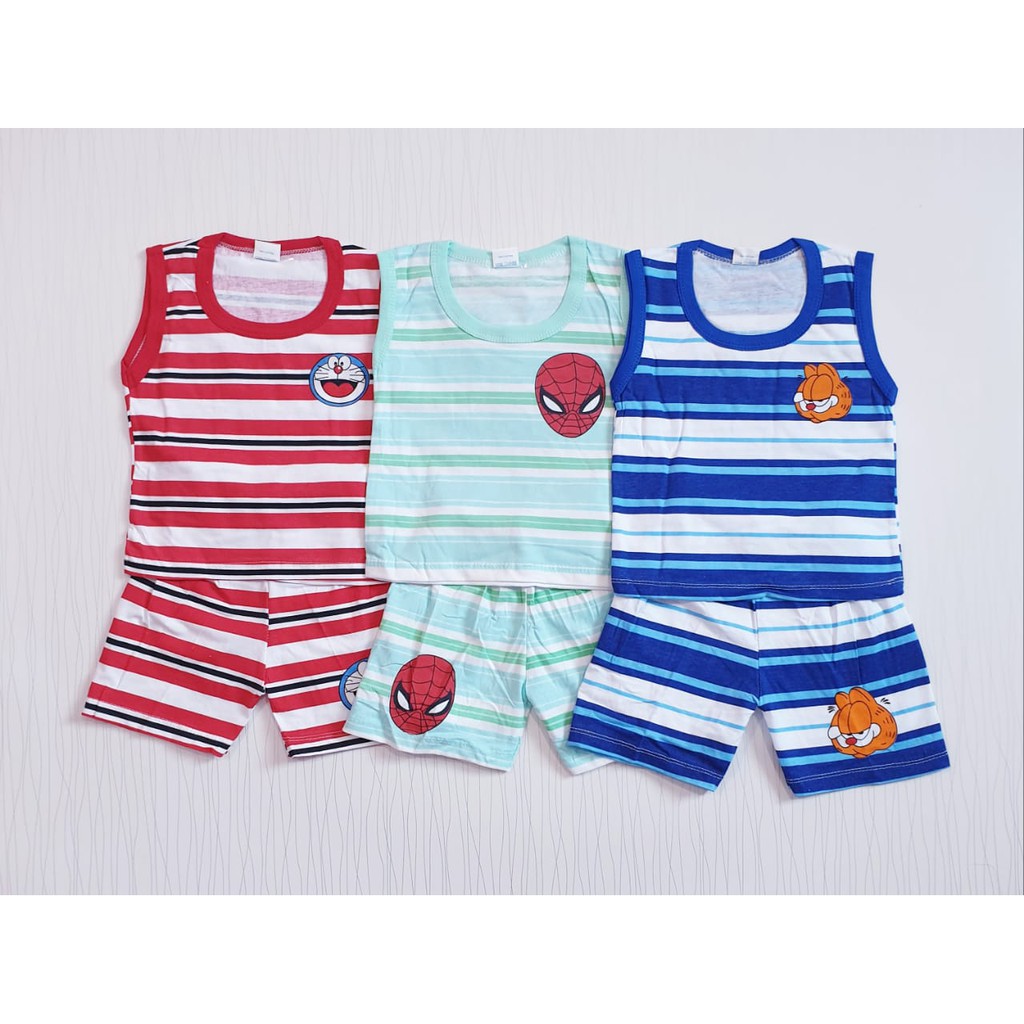 COD Paket Setelan Oblong Anak  Isi 3 Pcs Baby Alicia