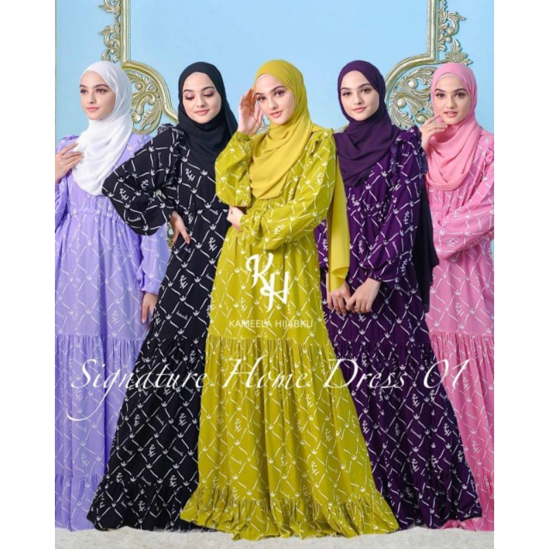 Signature Home Dress 01 by kameela hijabku