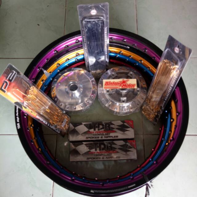 vleg jari jari tdr 2tone paketan vixion old & new