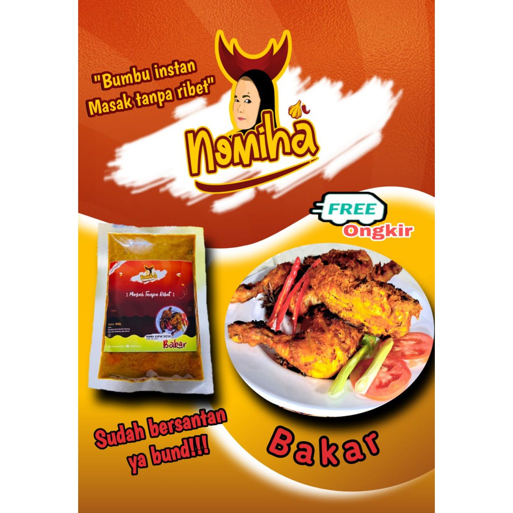 

Bumbu Bakar Instan /Masakan Khas Minang/Padang/Dapur/food