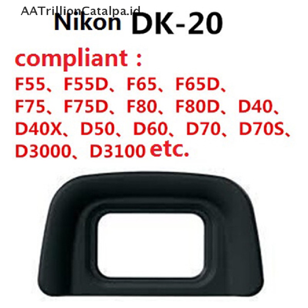 Eyecup Karet DK-20 Untuk NIKON D5100 D3100 D3000 D50 D60 D70S D5200