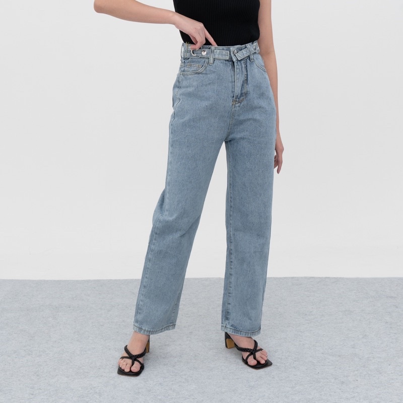 VIERLIN - Jeans 1393 - HIGHWAIST BAGGY LOOSE