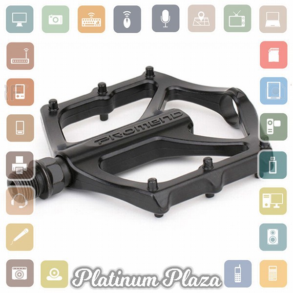 PROMEND Pedal Sepeda Bike Aluminium Anti-Slip - BP330 - Black`3A8S8N-