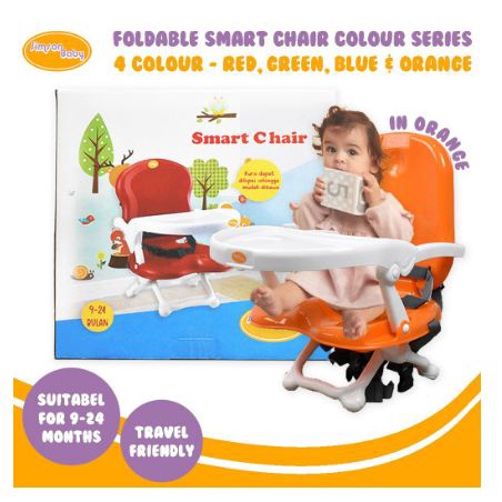 Simson Baby Foldable Smart High Chair Colour Series