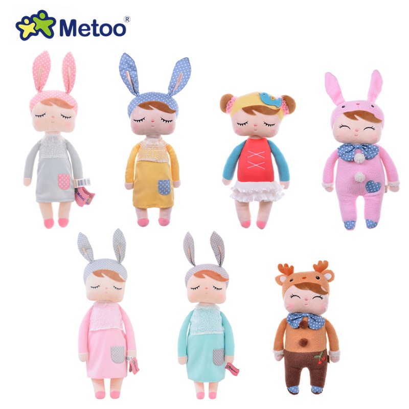 [Spot] 45cm Metoo Angela a variety of styles, cute plush toys,  baby birthday gifts