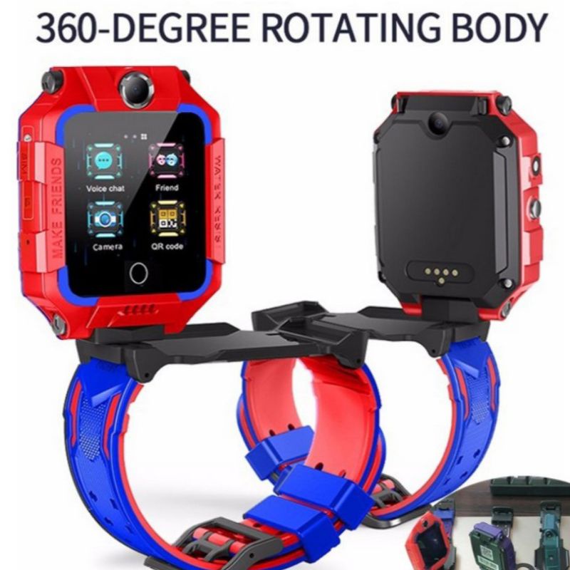 JAM IMO Z6 TERBARU ANTI AIR BERPUTAR 360° IMEI 2 CAMERA CHARGER MAGNET