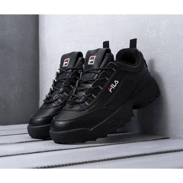 fila sneakers black