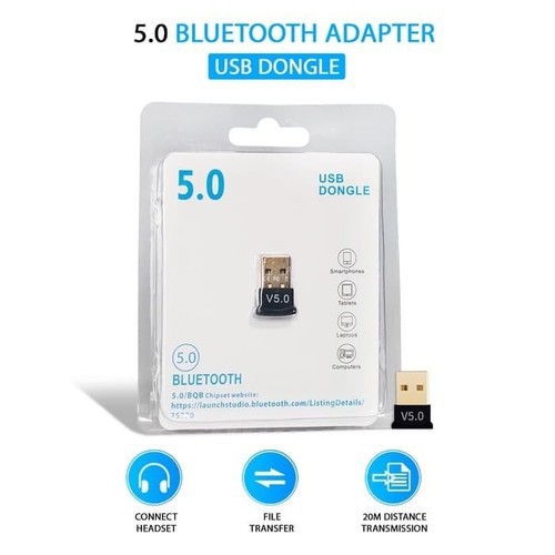 Bluetooth Dongle Slim Mini V5.0