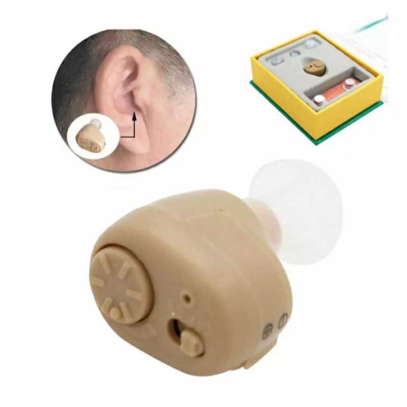 Axon K-86 Ori bukan Bion, ABD Mini dilengkapi Tombol On-Off Dan Pengaturan Volume ITE Hearing Aid