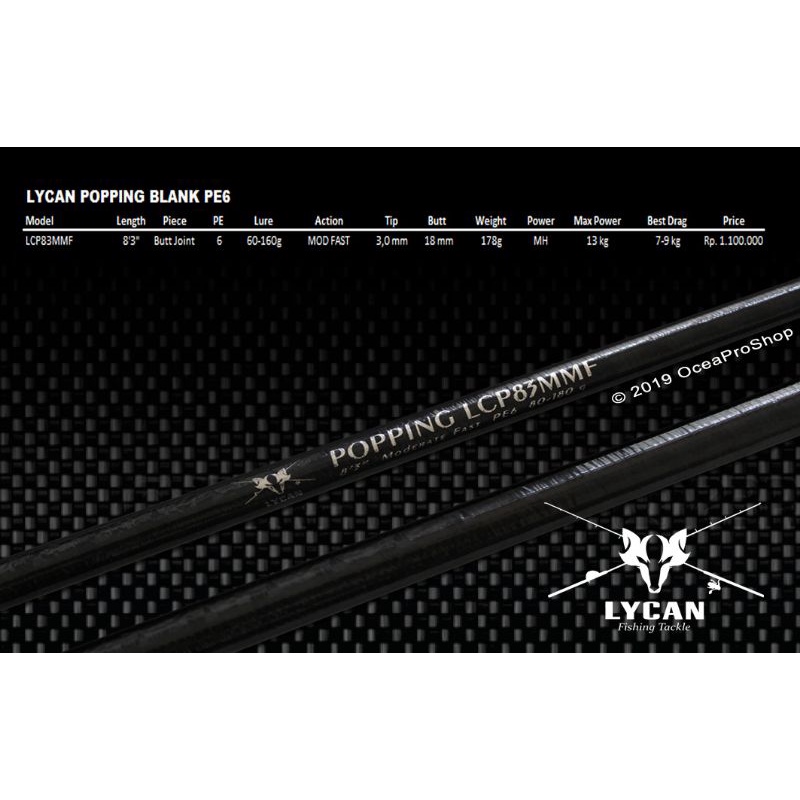 Lycan XXX Popping Custom Blank Series