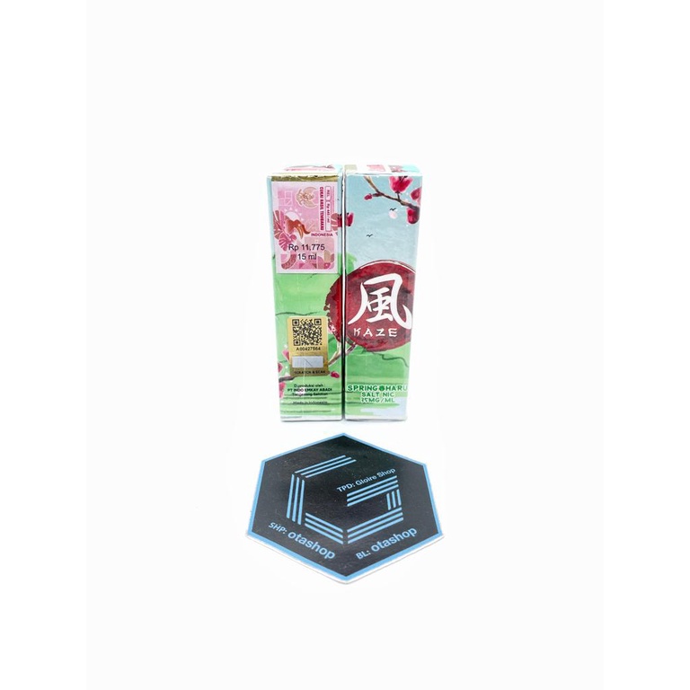 SALT - Kaze SPRING HARU 15ML 35MG by Emkay Brewer x CMW liquid pods