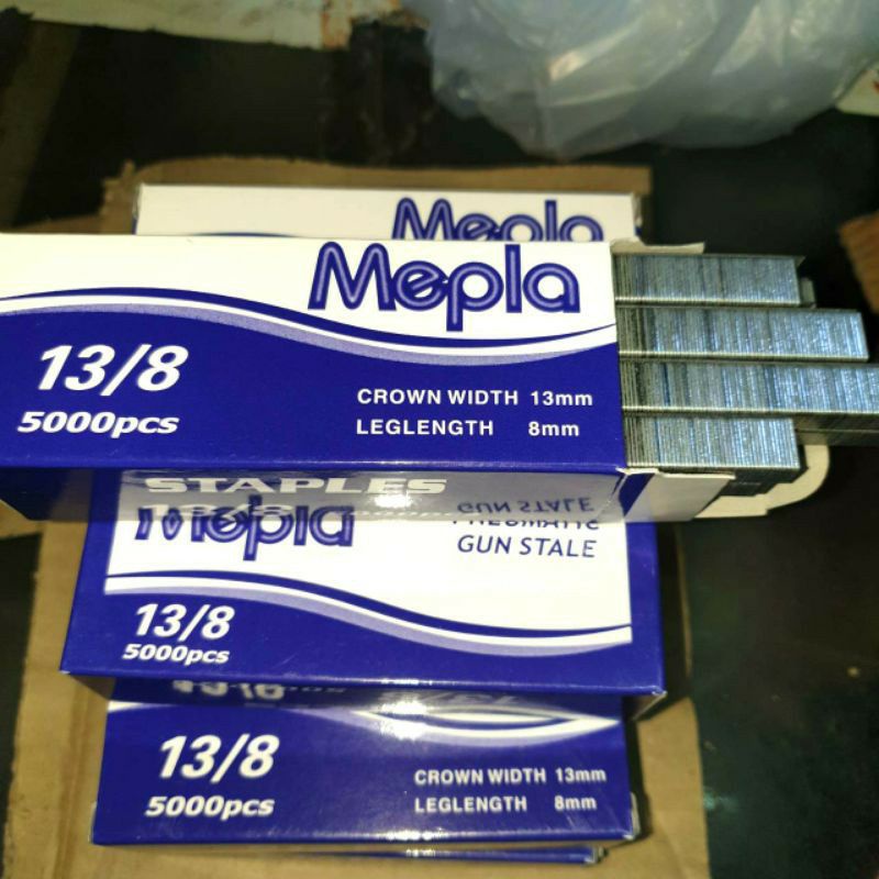 Isi Staples 5000 pcs / Hekter Tembak Gun Mepla