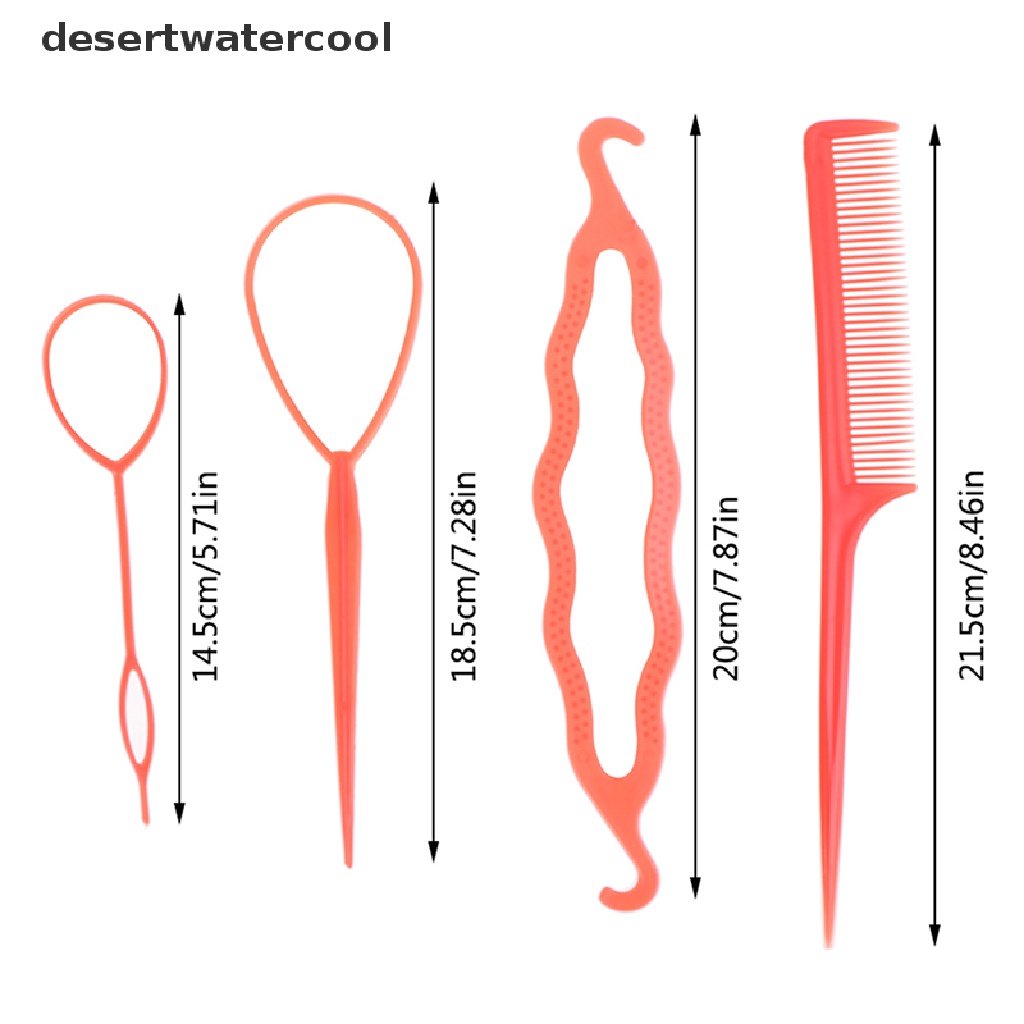 Deid Jarum Loop Alat Styling Rambut Ponytail / Kepang