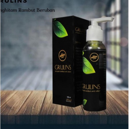 Minyak Anti Uban Original Grulin penghitam Rambut 100ml Perawatan Rambut Rusak pomade