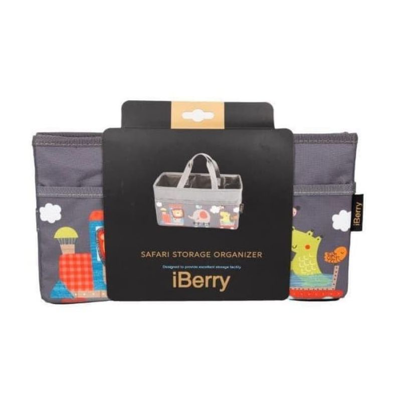 iBerry Safari Storage Organizer Foldable Caddy Tas Perlengkapan Bayi