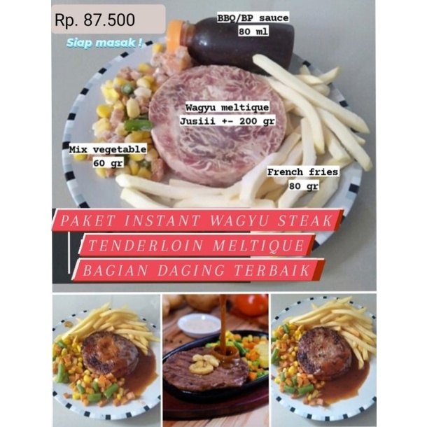 

steak Wagyu tenderloin