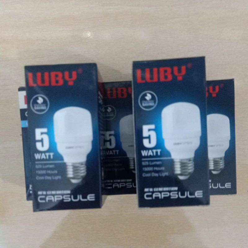 LAMPU LED LUBY 5WATT MURAH BERGARANSI