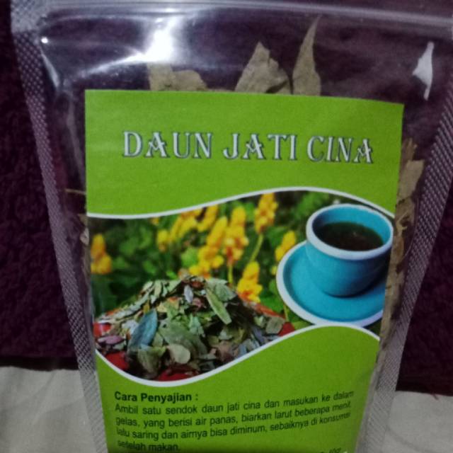 

Daun teh jati cina