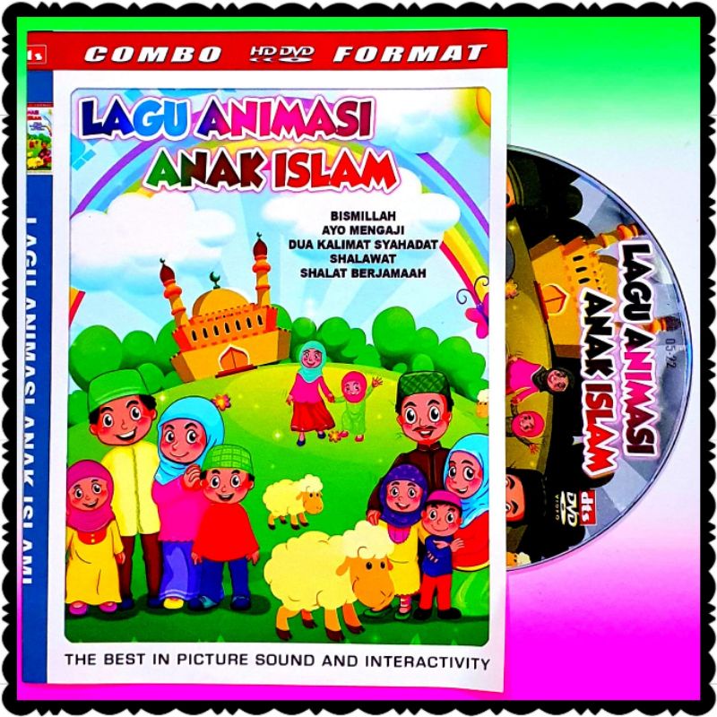 KASET VIDEO MUSIK LAGU RELIGI ANAK ANAK KARTUN ANIMASI-LAGU ISLAMI ANAK2 - LAGU EDUKASI ANAK MUSLIM-