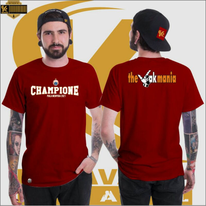 KAOS PERSIJA _ JAKMANIA CHAMPIONE PIALA MENPORA 2021