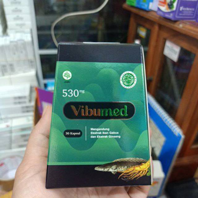 

Vibumed isi 30 ekstrax ikan gabus dan ginseng