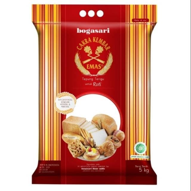 

BISA COD TERIGU CAKRA KEMBAR EMAS 'ROTI' 5KG