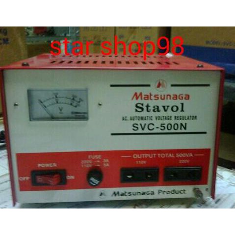 Matsunaga SVC-500N : Stabilizer 500W