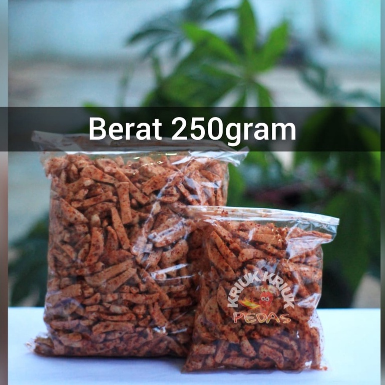 

Basreng pedas dan original daun jeruk 250gr