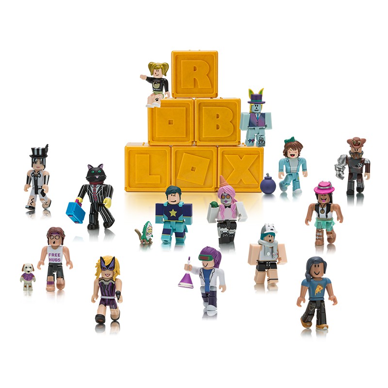 Roblox Mystery Figures S5 Yellow Industrial Shopee Indonesia - roblox classics figure 1 pcs shopee indonesia