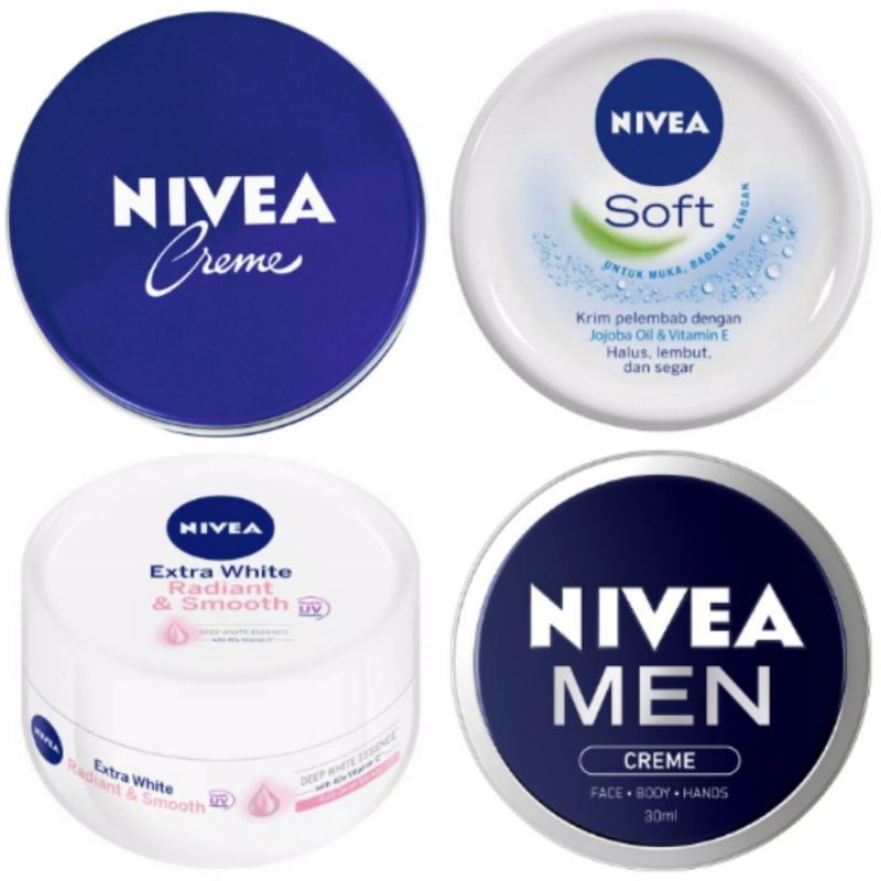 CUCI GUDANG‼️beli1gratis2‼️ (COD) Nivea Soft 100ml Sun Face Serum Oil Control 30ml Creme Tin 60ml Ex