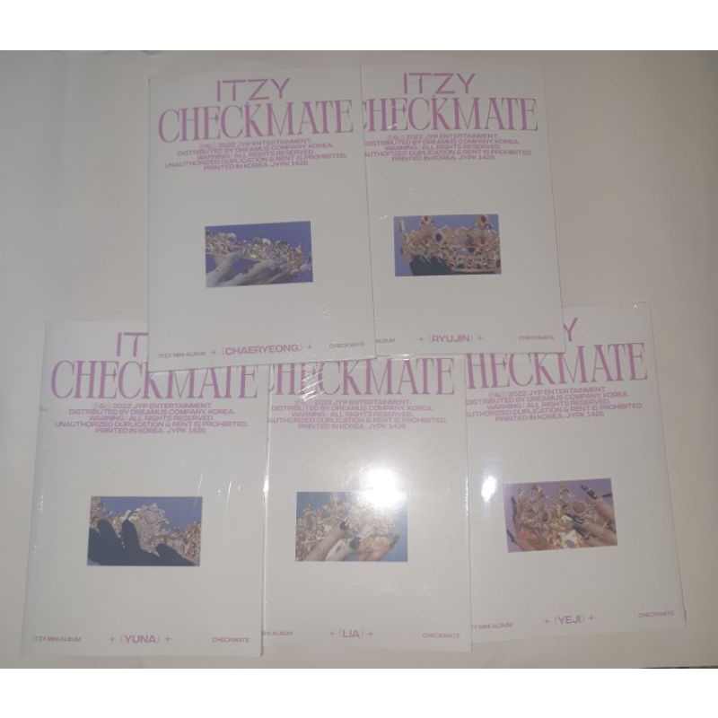 [Ready Stock] ITZY - CHECKMATE (WITHMUU/KTOWN/APPMUS BENEFIT)