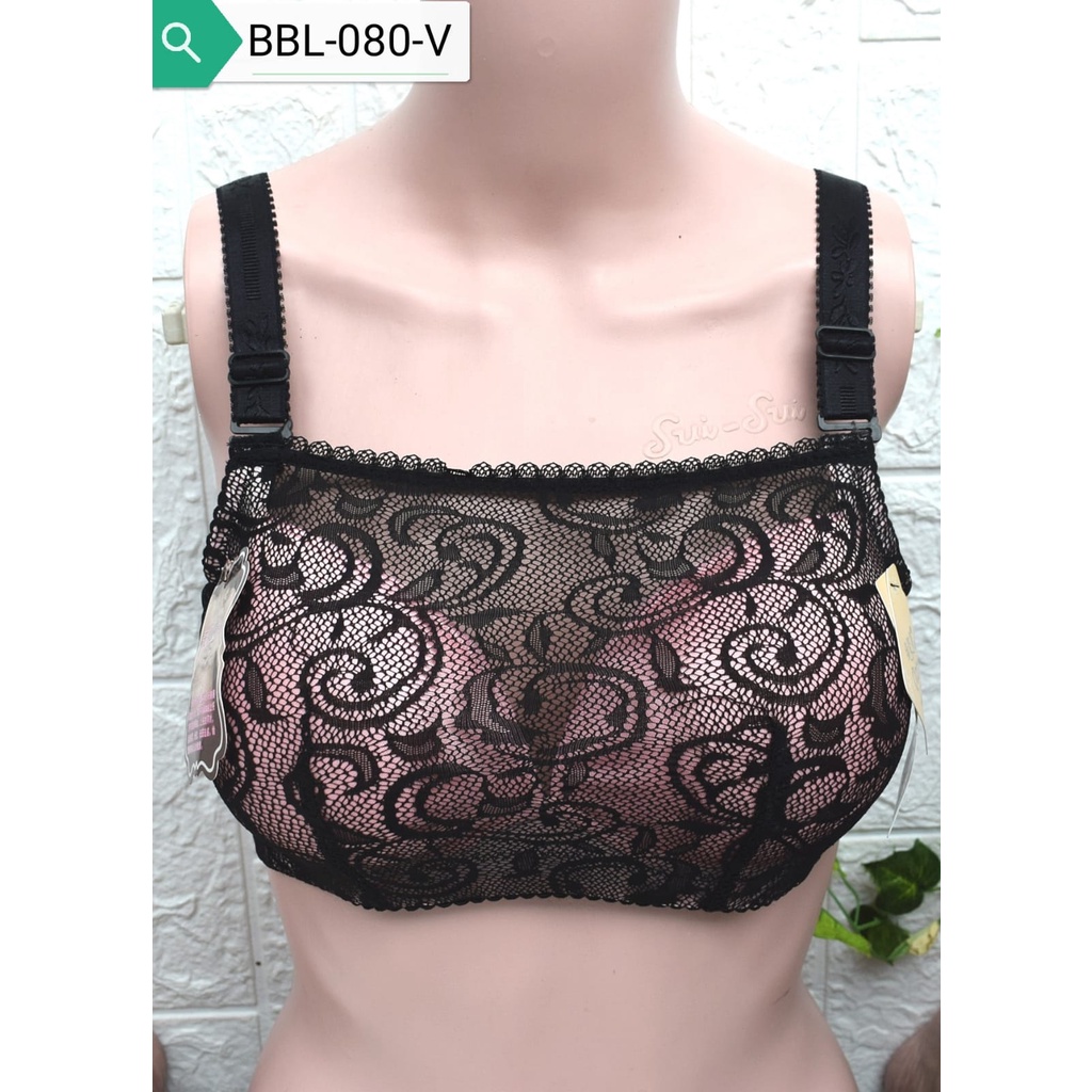 BRA / BH BUSA TEBAL IMPORT KEMBEN BERKAWAT KANCING 4 CUP B VENA COLLECTION  BBL -080- V