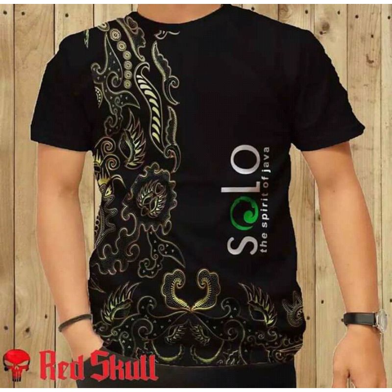 Baju kaos baju batik solo