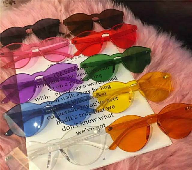 Kacamata Jelly Sunglasses Murah Transparan