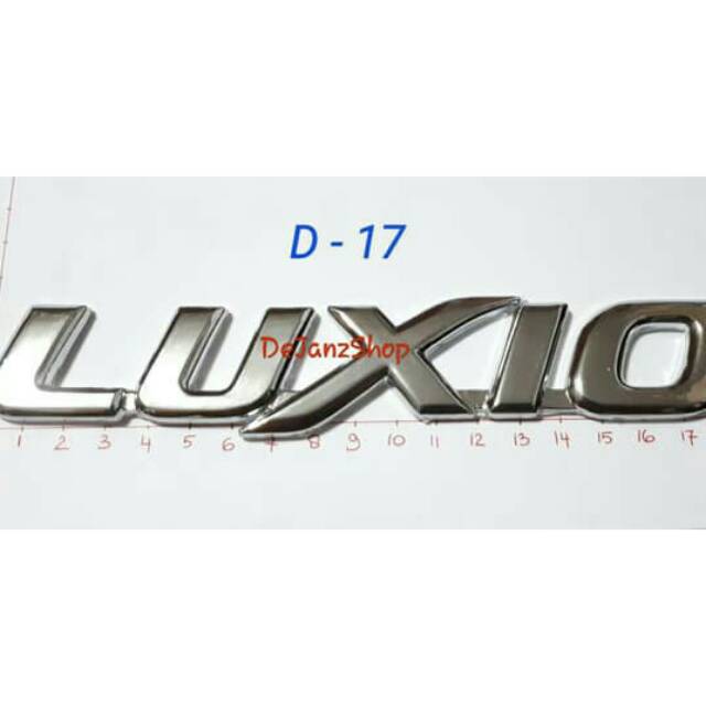 Emblem LUXIO chrome