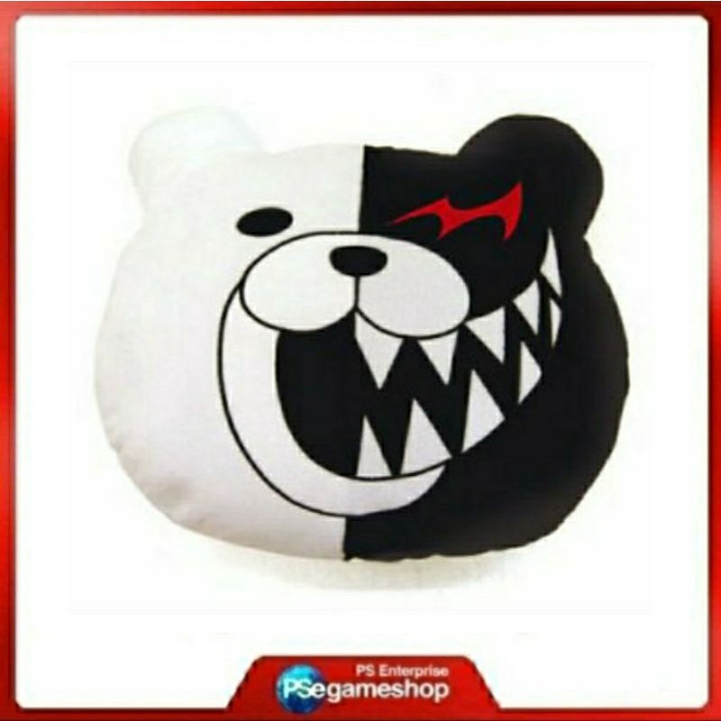 Danganronpa the Animation Monokuma Face Cushion (Boneka Anime)