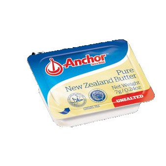 Anchor Unsalted Butter Mini Portion 10 mini cups 7g Unsalted Butter MPASI Anak Bayi HALAL