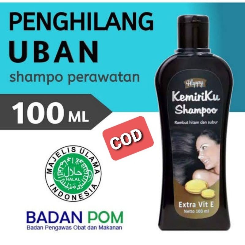 sampoo uban black kemiriku ORIGINAL happy shampoo