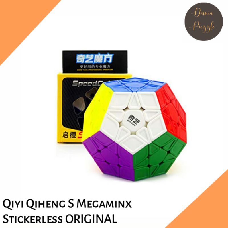 Rubik Megaminx Qiyi Qiheng S Megaminx Stickerless ORIGINAL