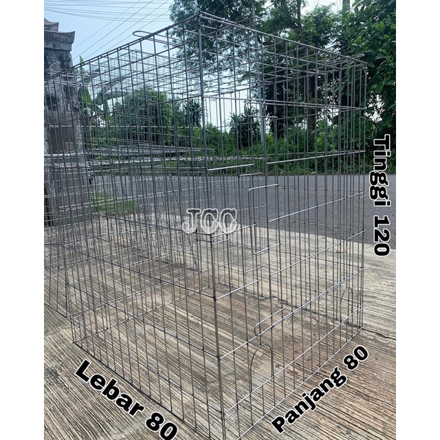 Kandang Ayam Galvanis Flying Pens 80x80x120 ORIGINAL GALVANIS